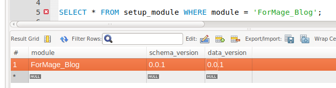 Magento 2 - Setup Module Table